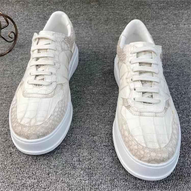 秾福稀有皮高端男鞋定制#8023