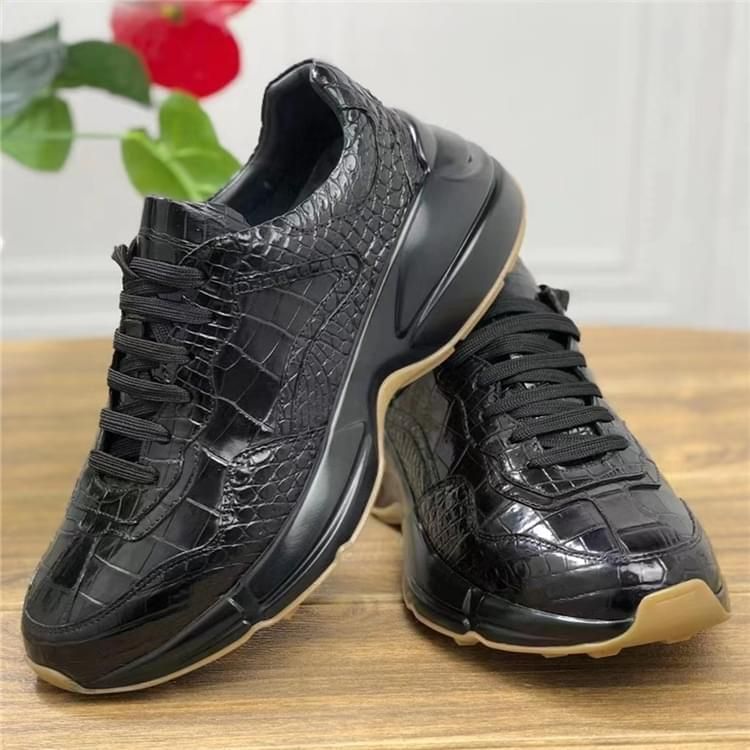 秾福稀有皮高端男鞋定制#8033