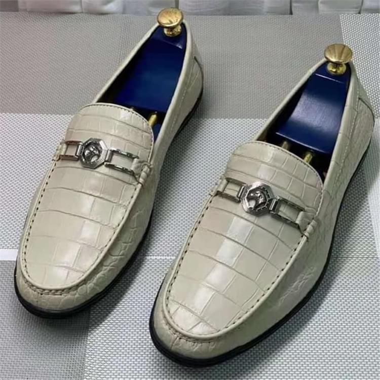 秾福稀有皮高端男鞋定制#8046