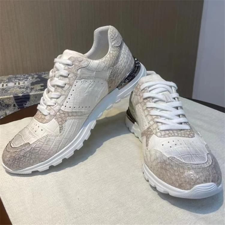 秾福稀有皮高端男鞋定制#8032