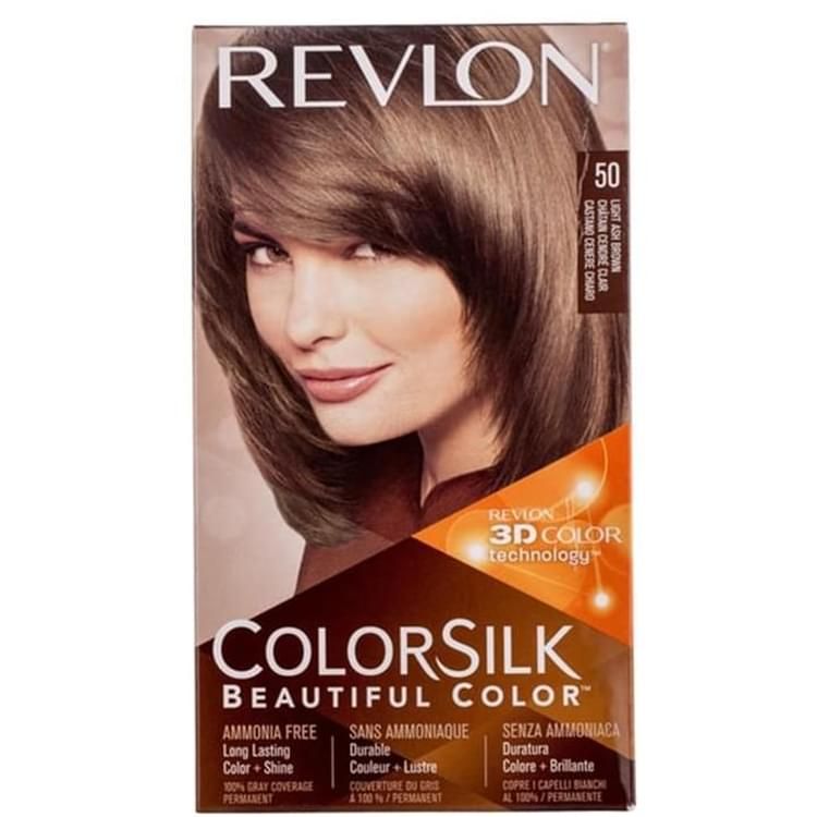 露華濃麗然染發(fā)劑美國(guó)原裝50淺灰棕色