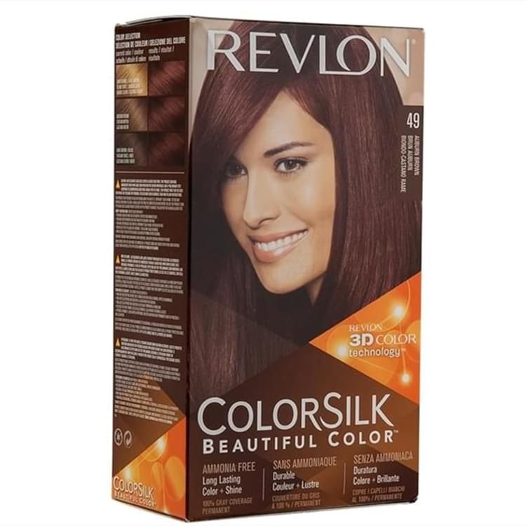 露華濃麗然染發(fā)劑美國(guó)原裝49紅棕色