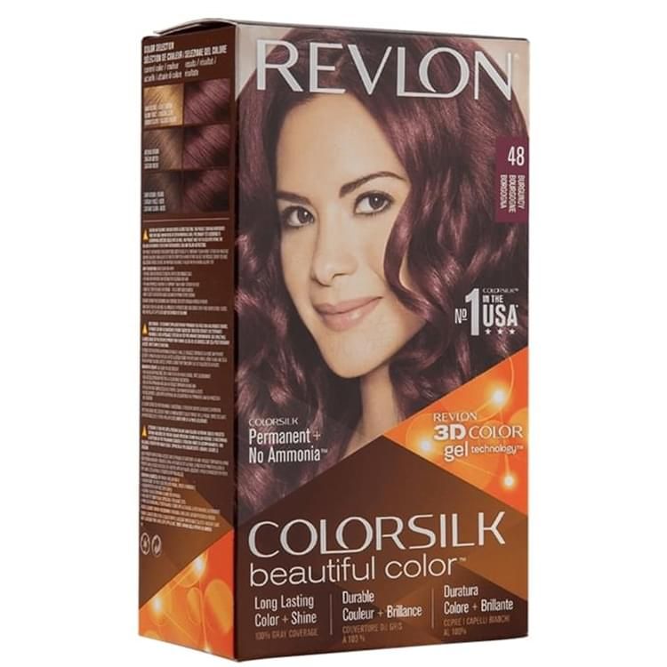 露華濃麗然染發(fā)劑美國(guó)原裝48酒紅色