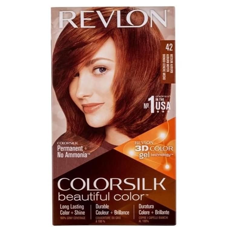 露華濃麗然染發(fā)劑美國(guó)原裝42中紅棕色