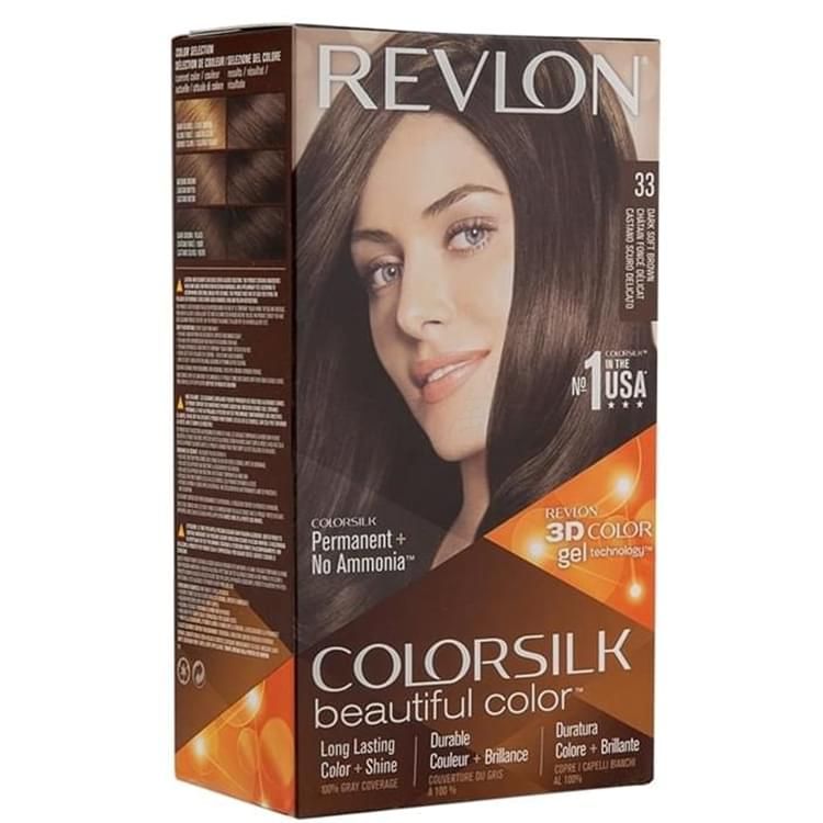 露華濃麗然染發(fā)劑美國(guó)原裝33深棕色