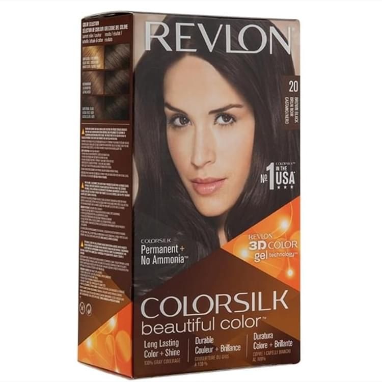 露華濃麗然染發(fā)劑美國(guó)原裝20棕黑色