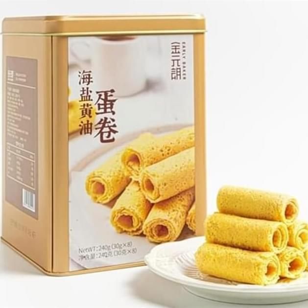 金元朗金冠海鹽黃油蛋卷