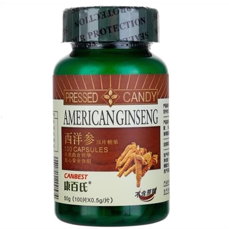 康百氏西洋參(壓片糖果)