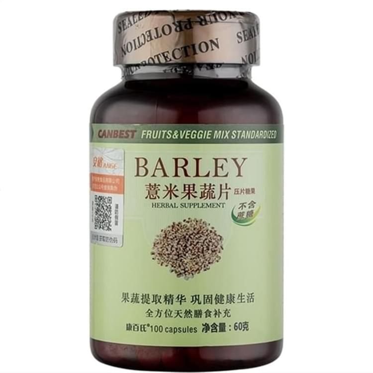 康百氏薏米果蔬片