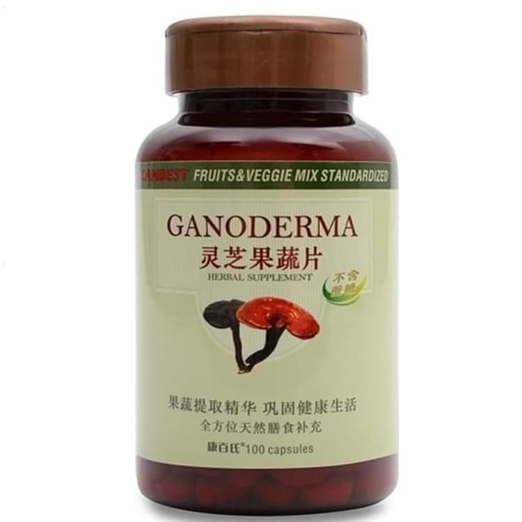 康百氏靈芝果蔬片