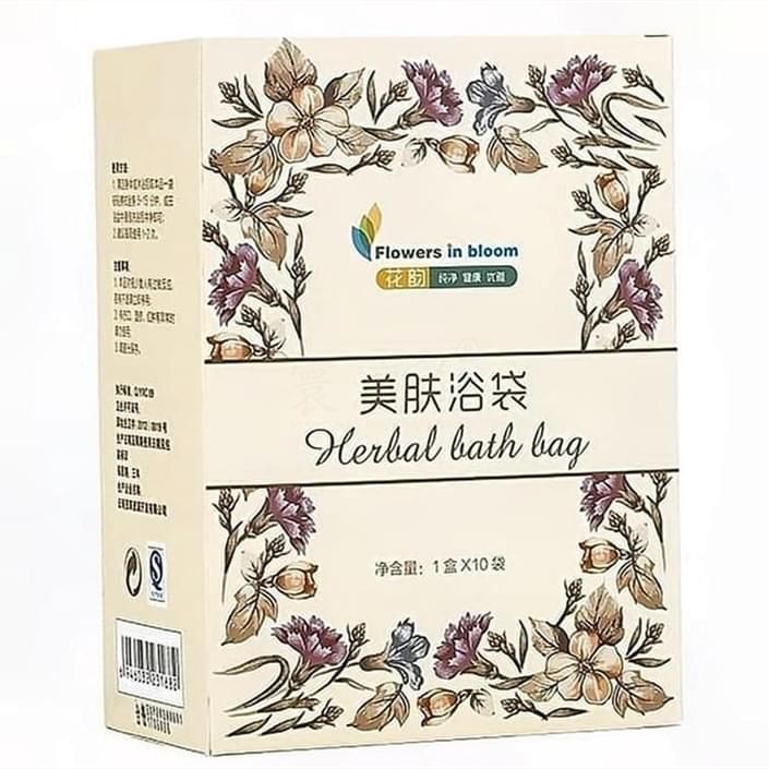 美膚花韻浴袋