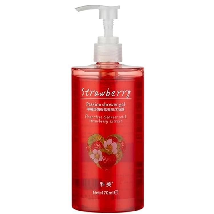 科美草莓熱情香氛美膚沐浴露